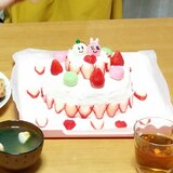 簡単ひなまつりケーキ♡2段